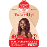 Outre X-Pression Twisted Up Crochet Loop Braids - BONITA CRUSH LOCS 12"